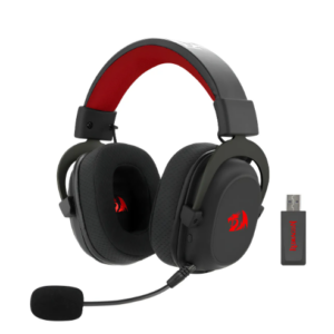 Headset Gamer Redragon H510-Pro Zeus Rgb Wireless 7.1 53mm Preto