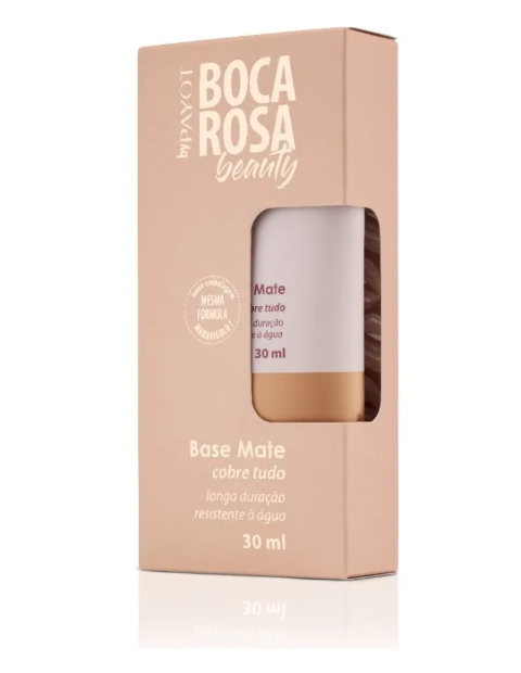 Base Líquida Payot Boca Rosa Beauty Mate Tom 6-Juliana 30mL Alta Cobertura - Imagem 2