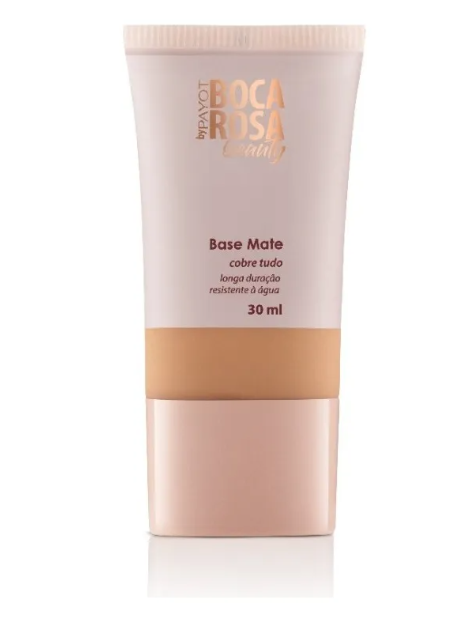 Base Líquida Payot Boca Rosa Beauty Mate Tom 6-Juliana 30mL Alta Cobertura - Imagem 3